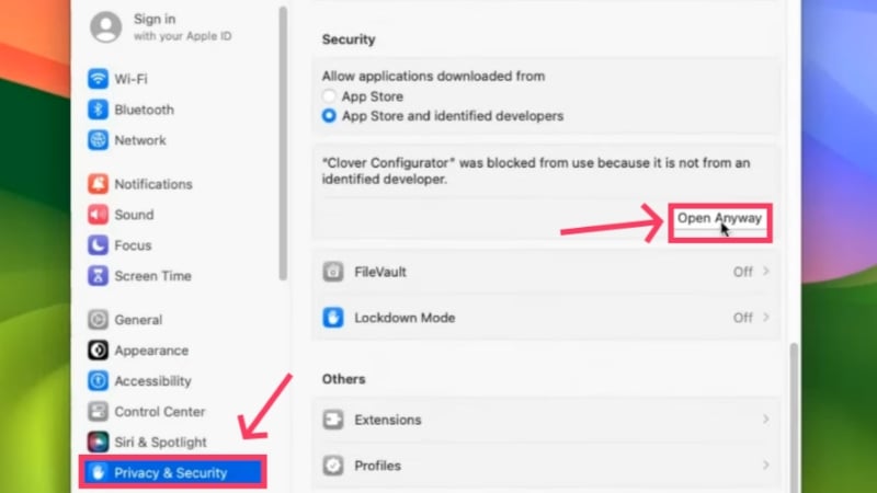 installer clover configurator quand même