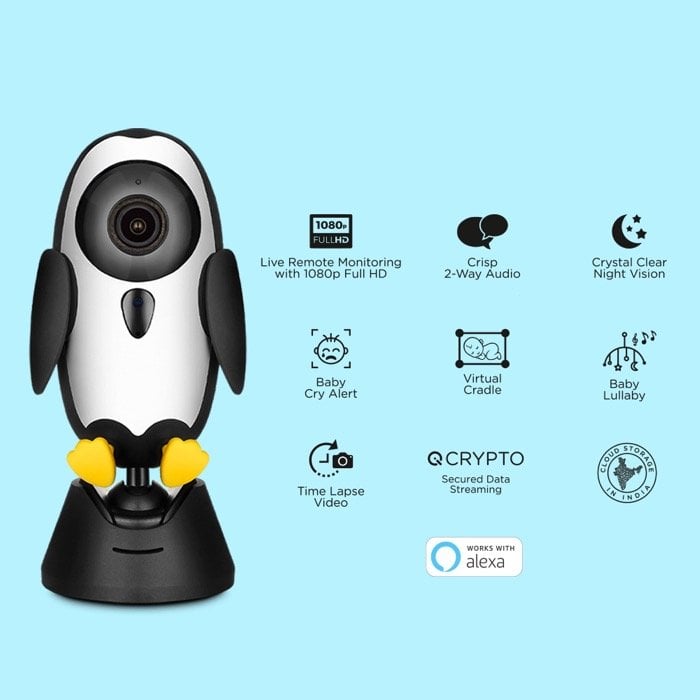 qubo baby cam features
