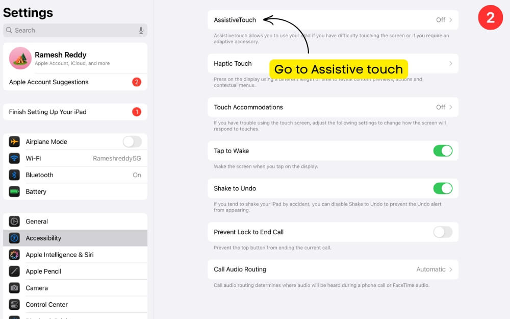 meilleure configuration d'ipad pour remplacer votre ordinateur portable : un guide complet - allez à assistive touch