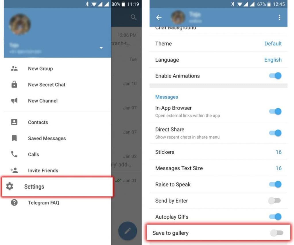 10 Trucchi Fighi dell'App Telegram Messenger