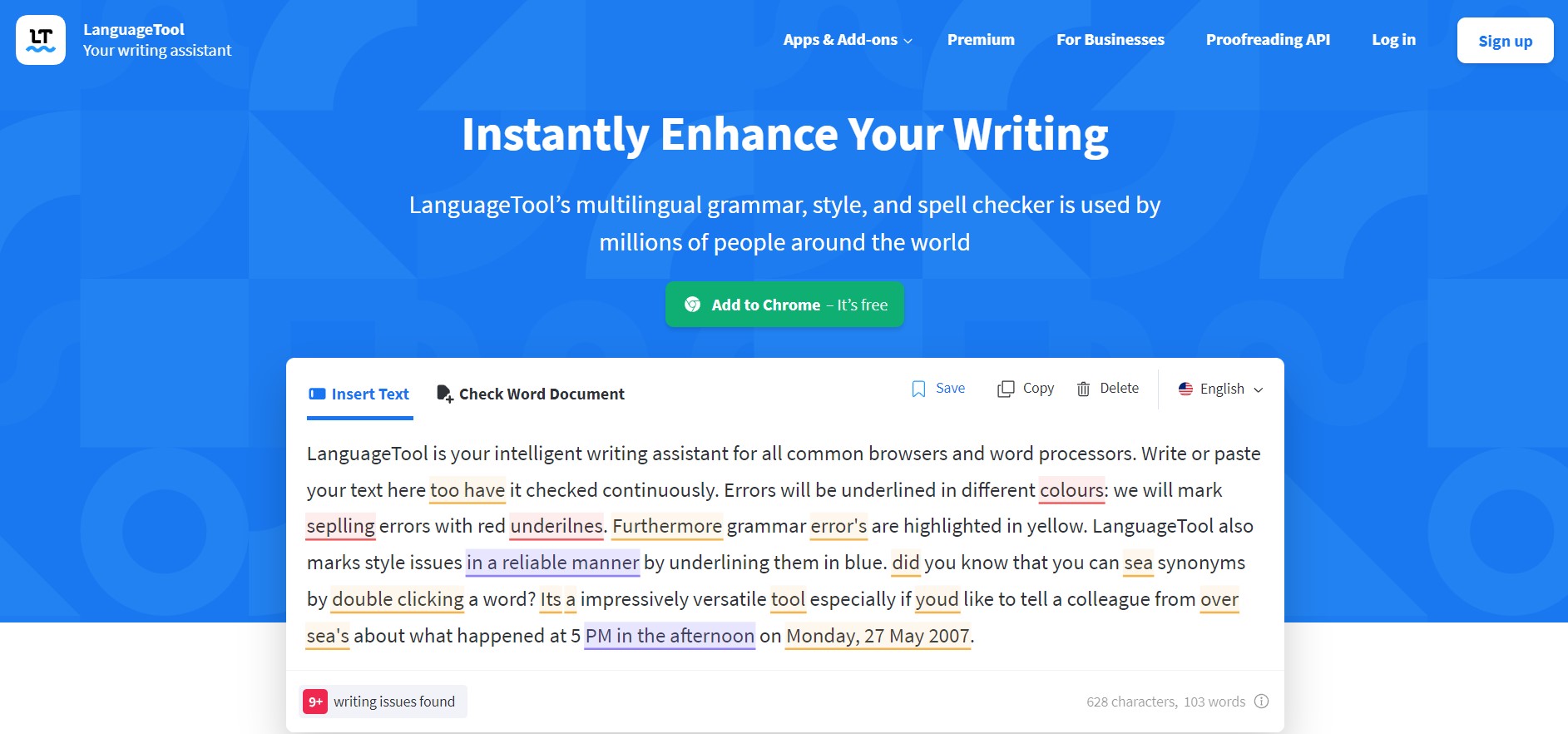 alternativa gratuita a grammarly: languagetool