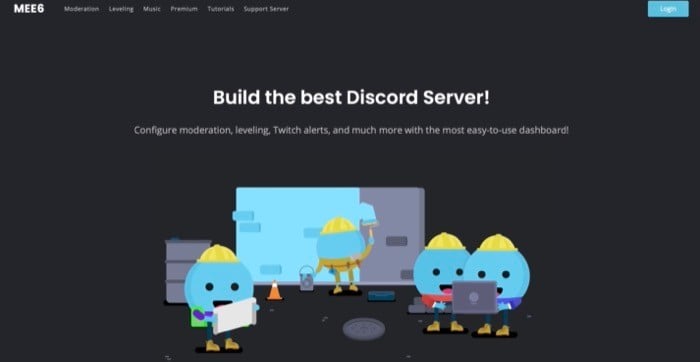топ боты discord (mee6)