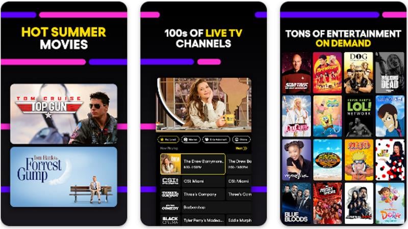 pluto tv film-app für android