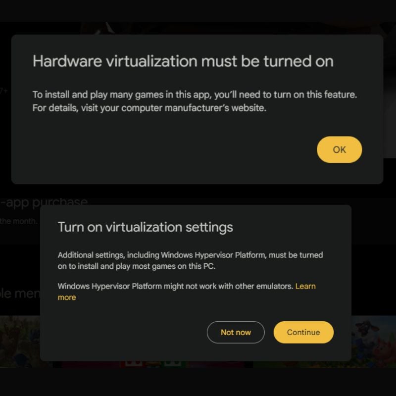 ativar hypervisor do windows