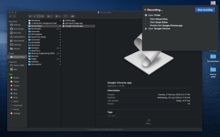 raccourci personnalisé keysmith pour mac