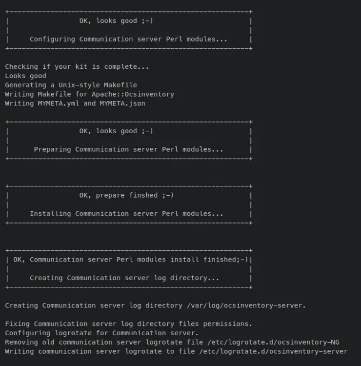 configurar ocs inventory server