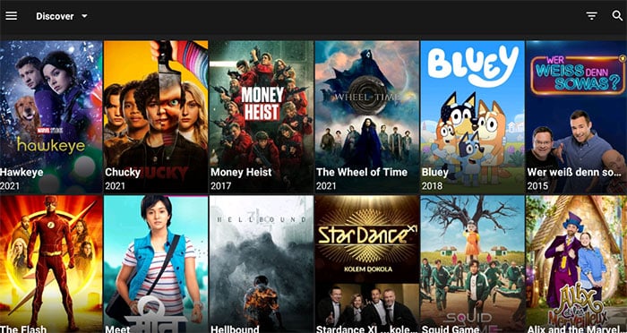 bee TV alternativa a Showbox