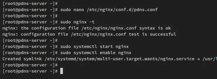 configurar nginx