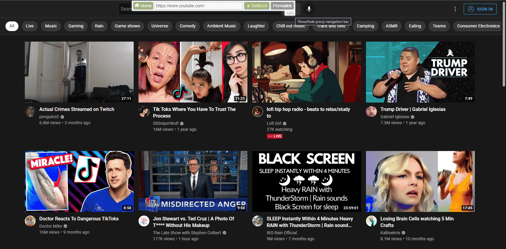 YouTube Sbloccato