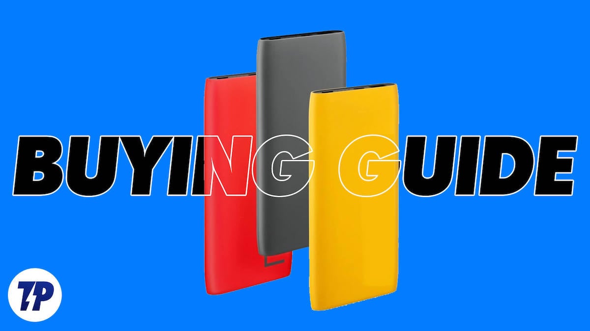 meilleur guide d'achat de power bank