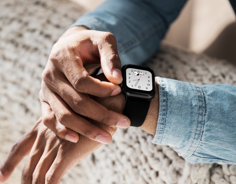 regola le impostazioni del display apple watch