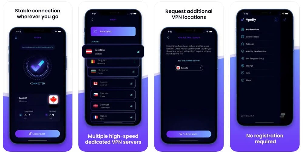 vpnify 사파리 확장 프로그램