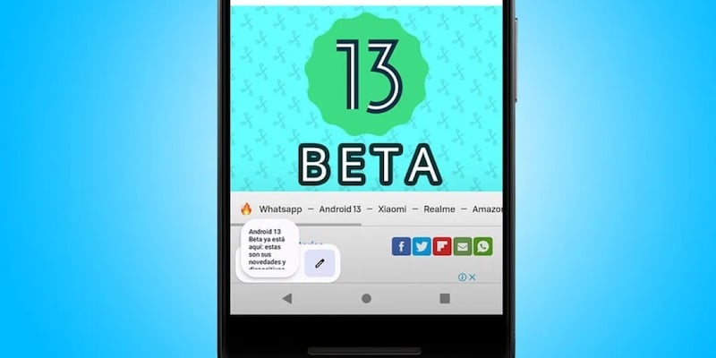 editor de portapapeles android 13