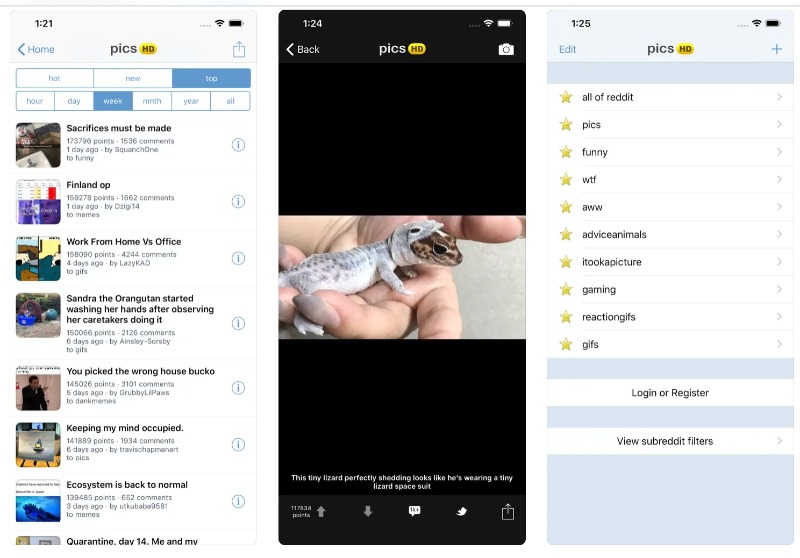 pic hd app for reddit