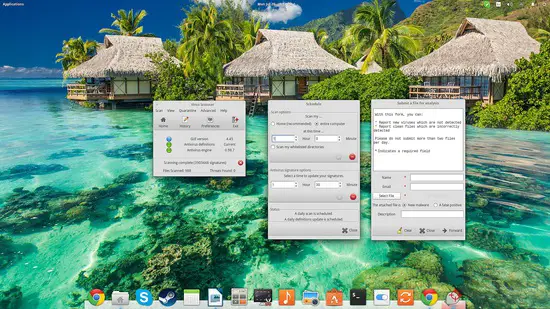 Geplante Virenscans mit ClamTK