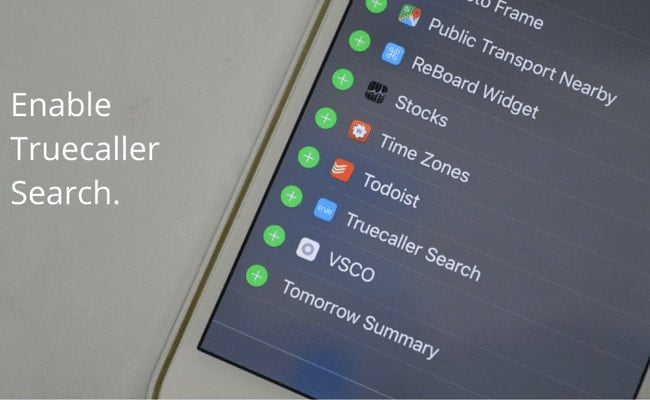 truecaller widget 2