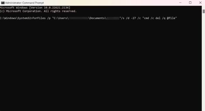 como excluir arquivos antigos automaticamente no windows 11?