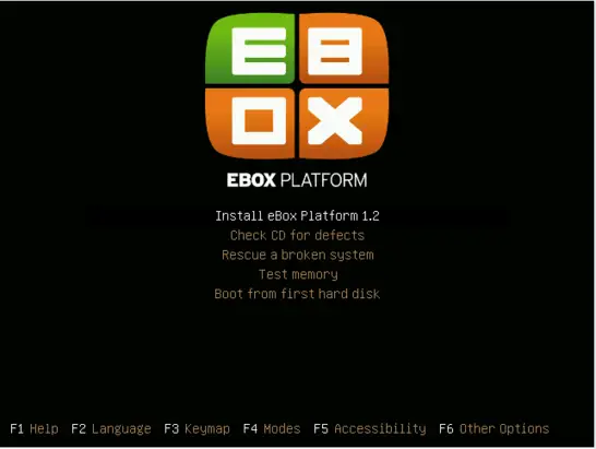 Installateur de la plateforme eBox