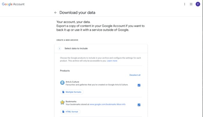 5 maneiras fáceis de fazer backup da sua conta gmail - google takeout