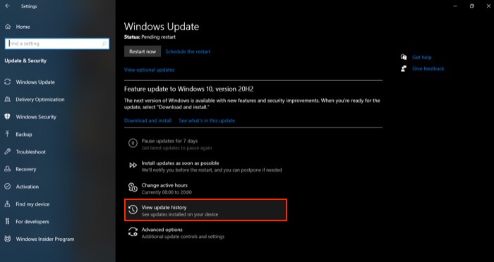 risolvere l'aggiornamento di windows 10
