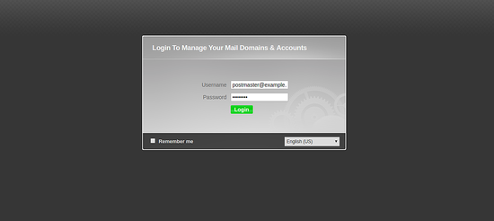 Login iRedMail