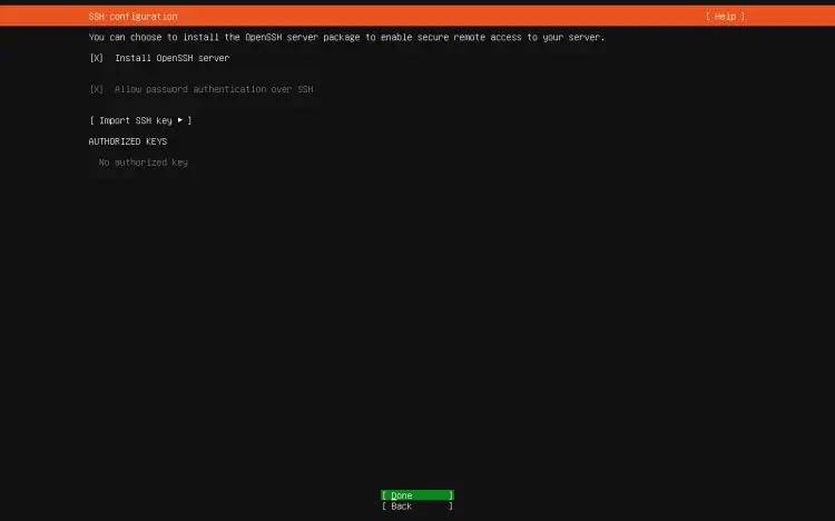 SSH-Server installieren