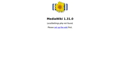 Instalador do MediaWiki