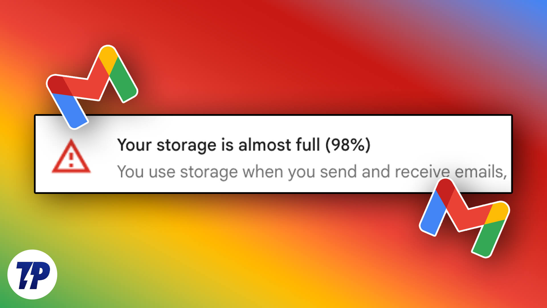 espace de stockage gmail plein