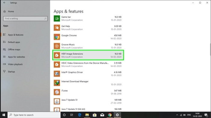 come abilitare il supporto e aprire file heif e hevc su windows 10 - come risolvere le estensioni heif e hevc che non funzionano su windows 10 3