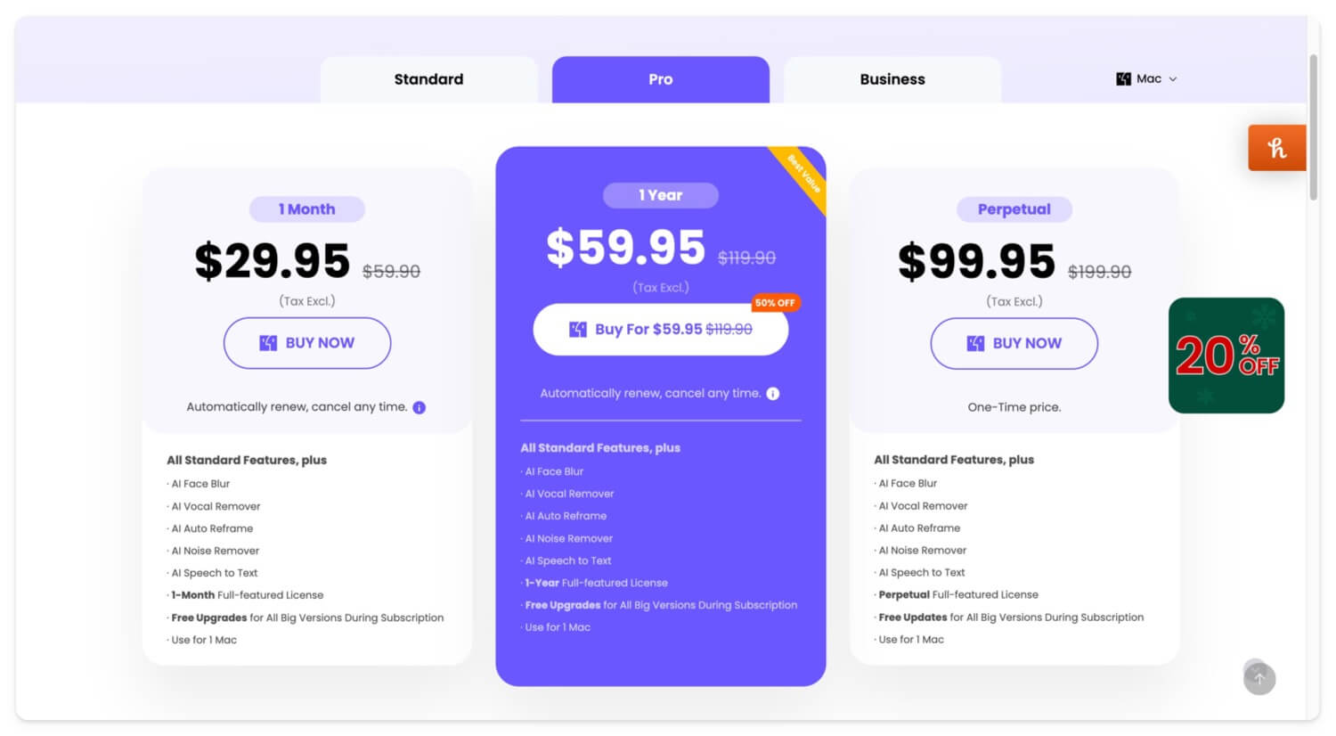 hitpaw pro pricing plans