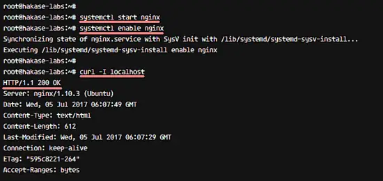 Installation de Nginx