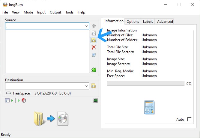 Конвертировать загрузочный USB в ISO