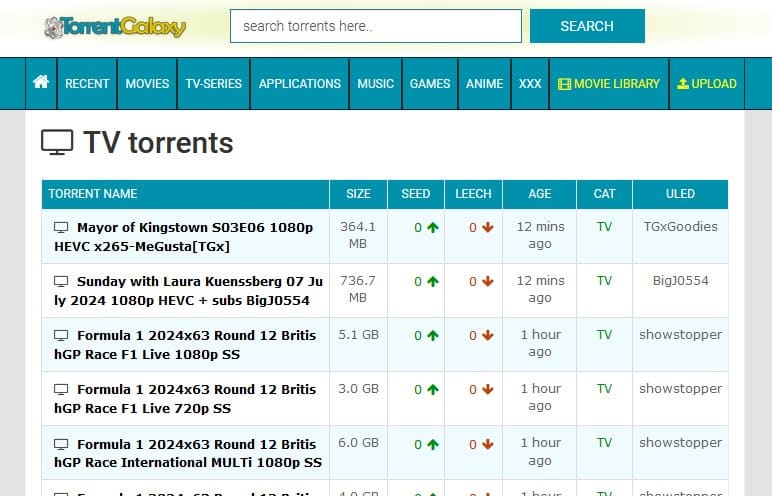 TorrentGalaxy