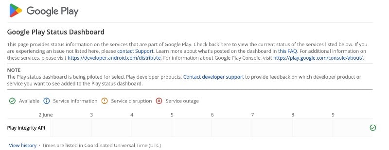 google-play-status-dashboard