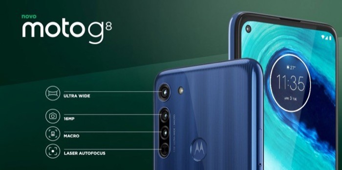 moto g8 con snapdragon 665 e tripla fotocamera posteriore annunciato - fotocamera moto g8