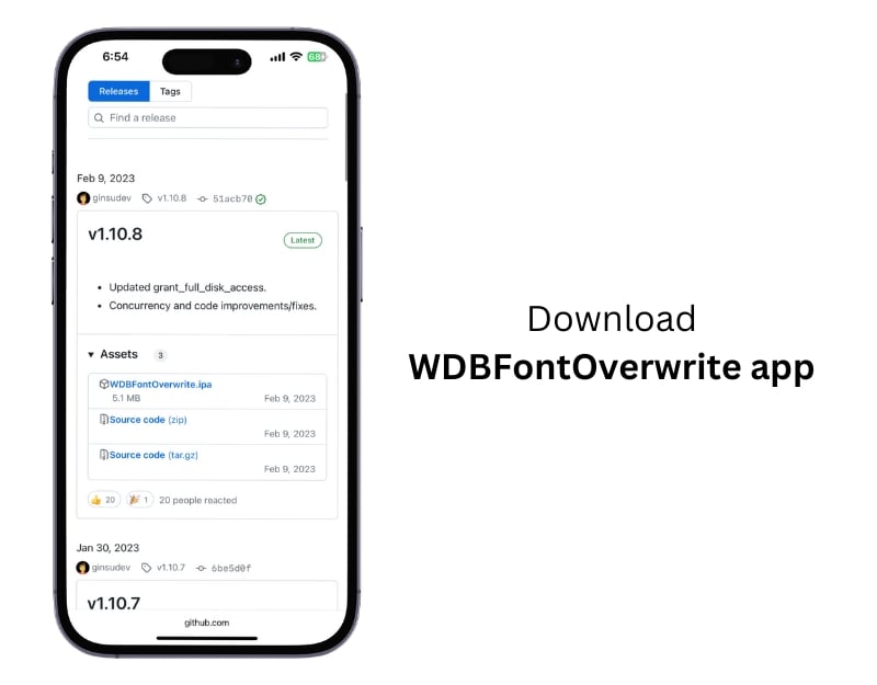 scarica l'app wdbfontoverwrite 