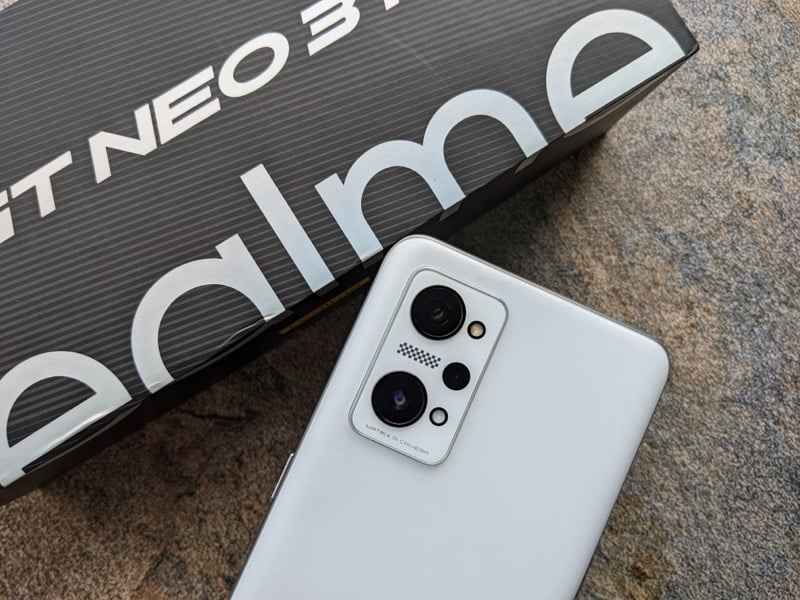 cámara del realme gt neo 3t
