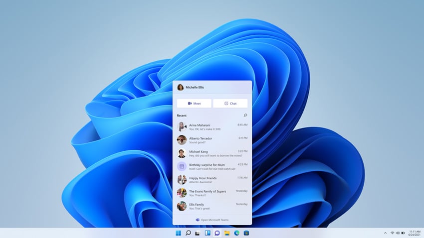 Recursos do Windows 11