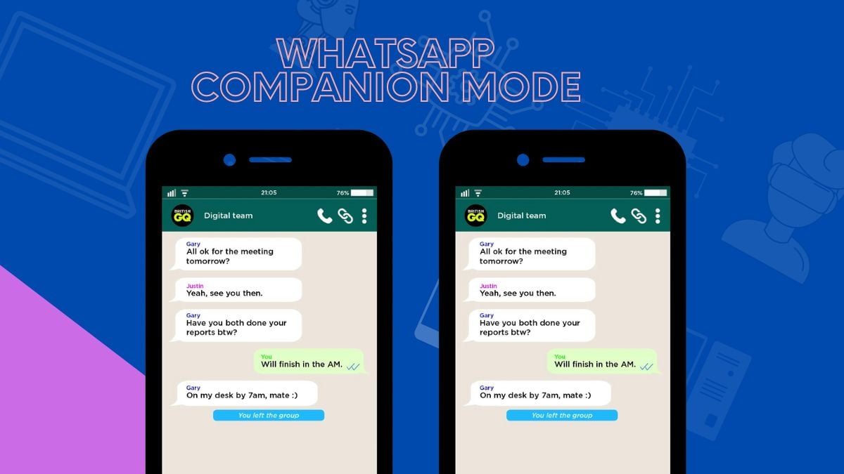 mode compagnon whatsapp