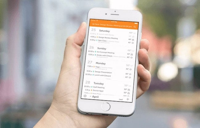en-tête des applications ios - horizon
