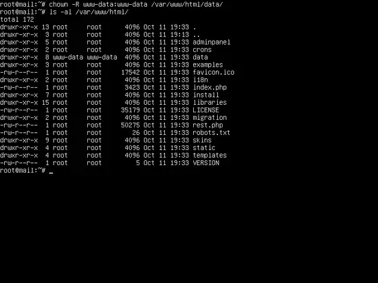 Accorder l'accès Apache au répertoire racine web