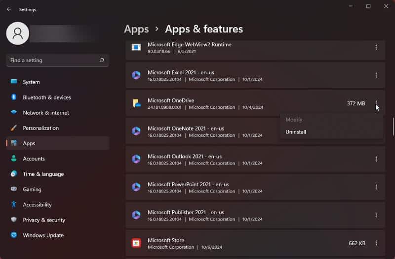 Désinstaller des applications pour désencombrer Windows 11
