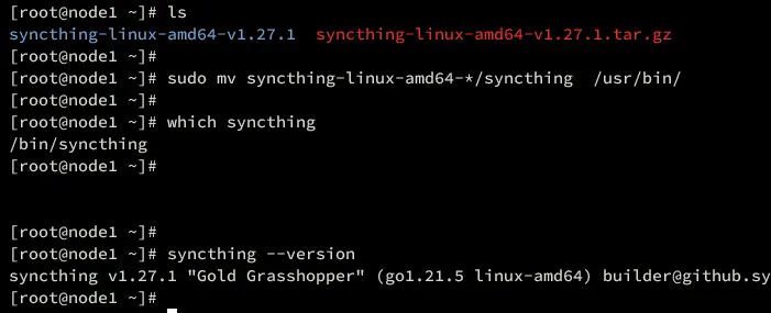 Download überprüfen Syncthing