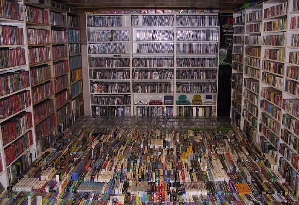 come può essere ridotto il furto di giochi - molti giochi dvd