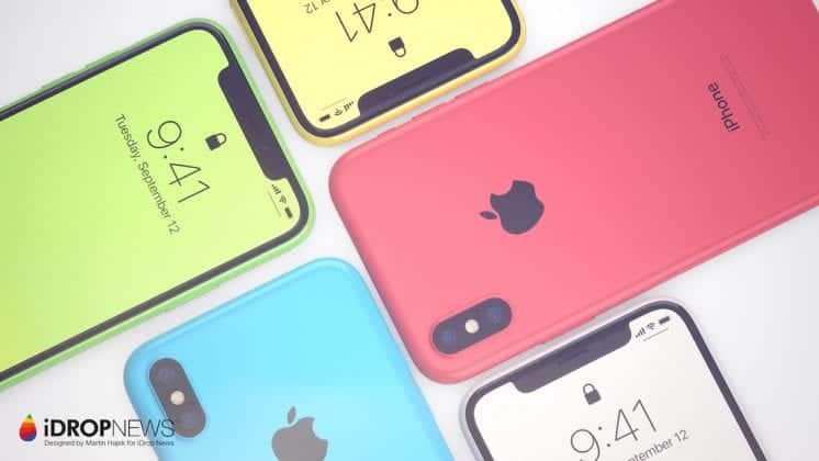 Apple iPhone Xc: Un Concepto Colorido y Asequible del Apple iPhone X