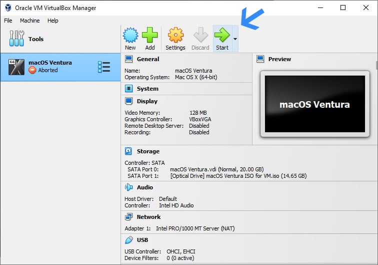 Instalar macOS Ventura 10.13