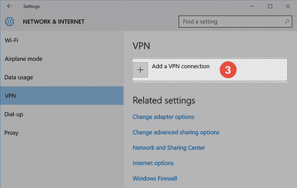 vpn su windows 10