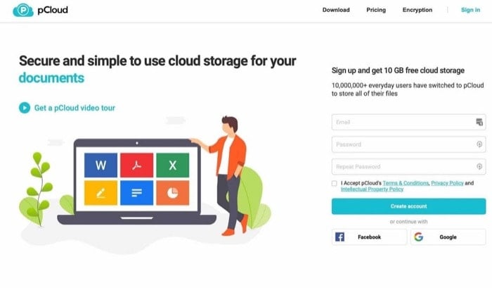 alternative a dropbox: migliori servizi di archiviazione cloud - alternative a dropbox pcloud