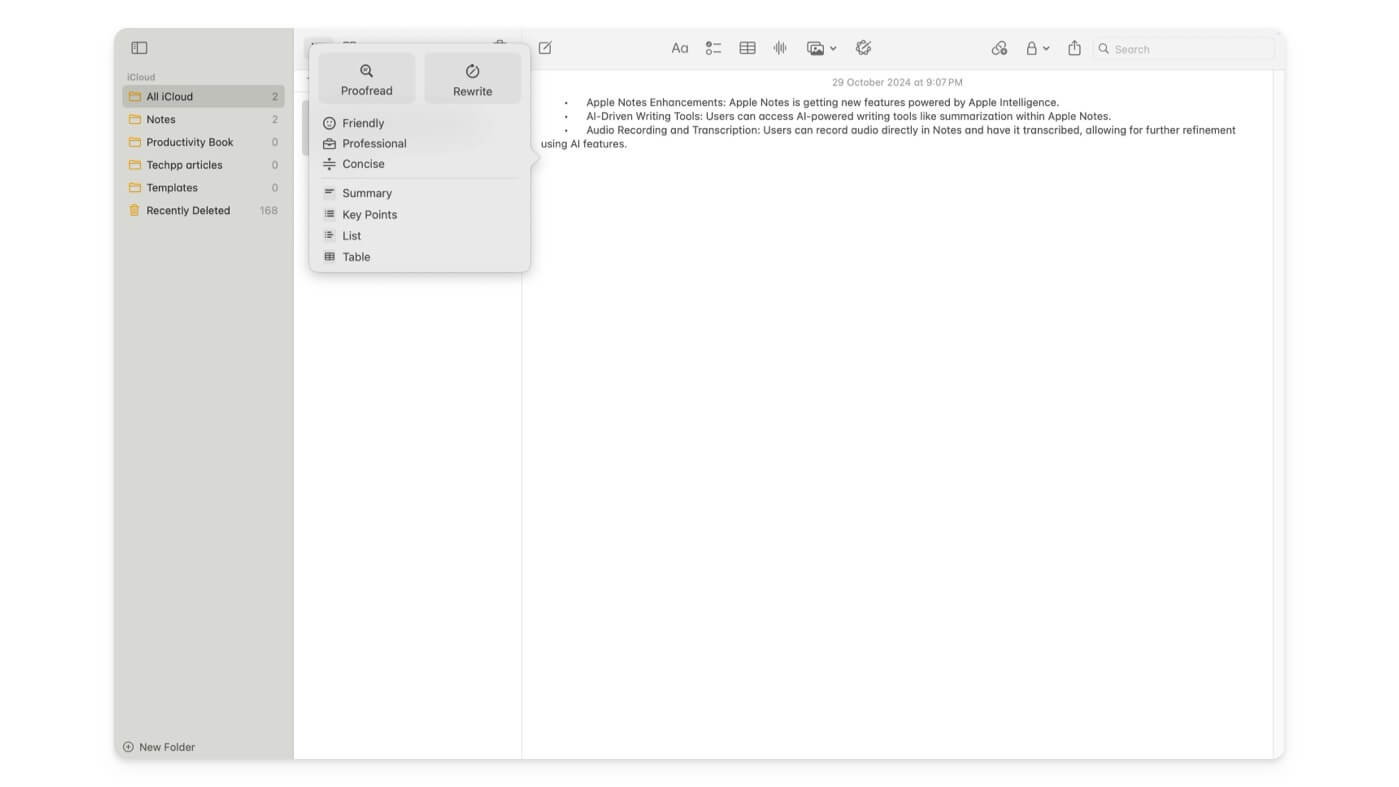 powerful apple notes taking feature