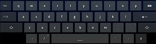 top 10 features of google android 3.0 honeycomb - honeycomb keyboard